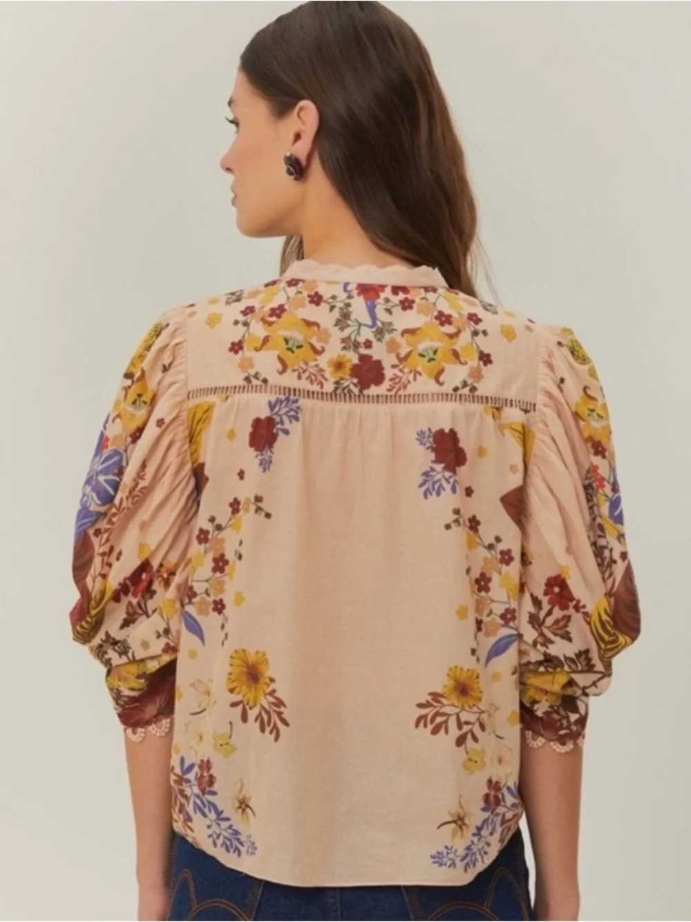 FARM Rio beige blouse